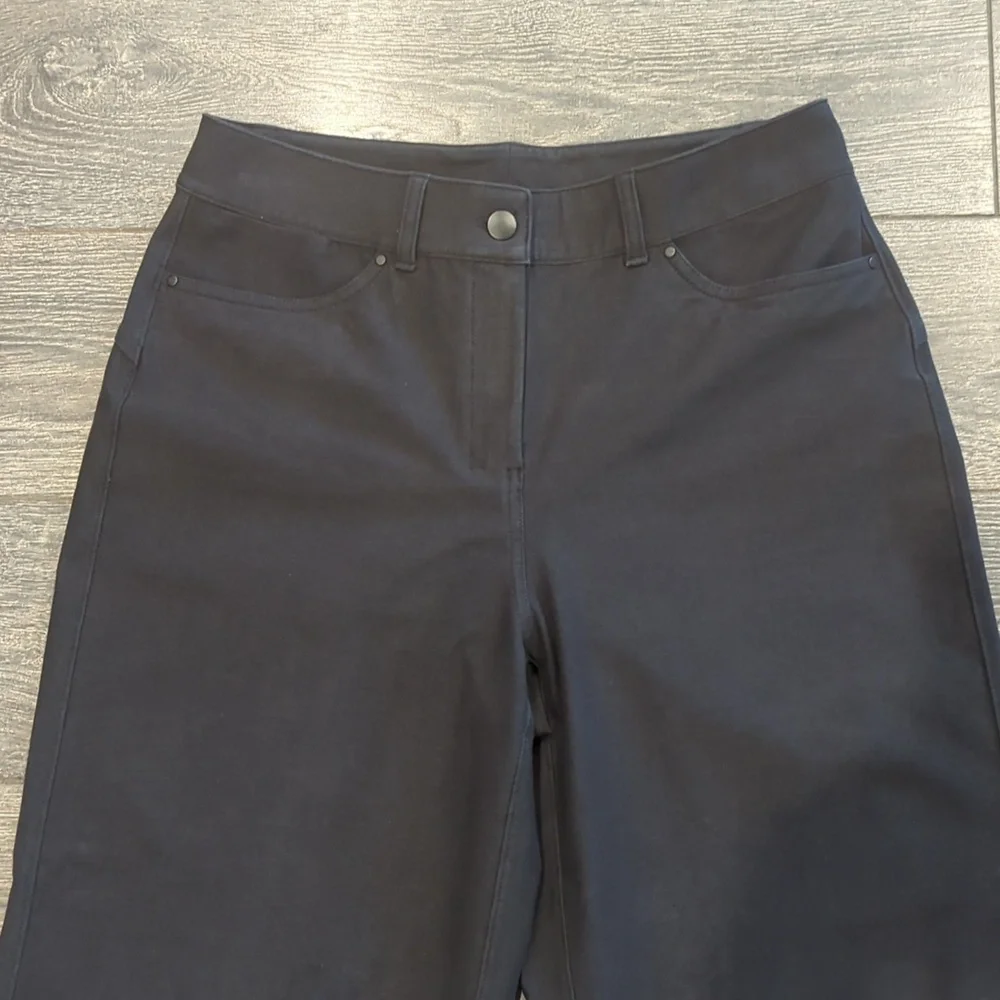 Lululemon City Sleek 5 Pocket Wide-Leg High-Rise Pant Black - Picture 6 of 10